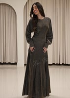 فستان شاين تريكو طويل