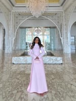 فستان سكوبا powder pink