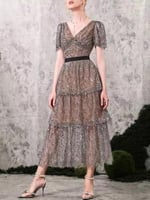 فستان سهرة ترتر راقي