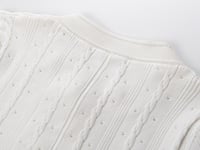 فستان خريفي محبوك باكمام قصيرة