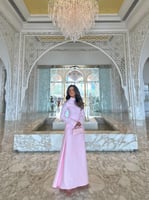 فستان سكوبا powder pink