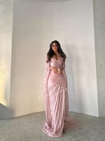 فستان روز تان سهره بليسيه بكيب