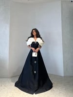 فستان سهره تفته اوف شولدرز