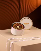 بوكس كرات الشوكولاتة دائري