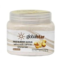 مقشر الوجه والجسم بزبدة الشيا من جلوبال ستار - 500...