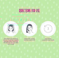 زيت مغذ للشعر للأطفال من دابر املا - 200مل