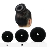 حشوة شعر بشكل كعكة دونات