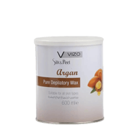 شمع ايطالي لإزالة الشعر بالارغان من فيزو - 600 مل