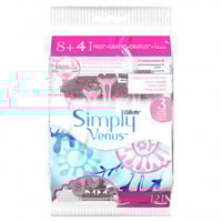 جيليت سيمبلي فينوس 3 شفرة حلاقة 12 قطع