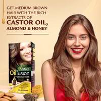 صبغة شعر فاتيكا ناتشورالز - 4.0 بني متوسط