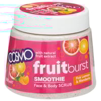 صنفرة للوجه والجسم الليمون الوردي واليوسفي من كوزم...