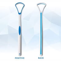 اداة تنظيف اللسان - لون عشوائي وردي او ازرق