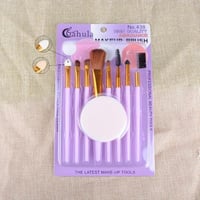 مجموعة فرش مكياج - لون عشوائي