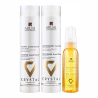 مجموعة كريستال للشعر المعالج شامبو + بلسم + سيروم...