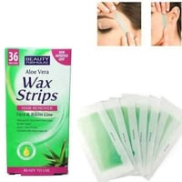 شرائح شمع لإزالة شعر الوجه والبيكيني بالصبار من بي...