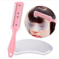 مشط حلاقة الشعر مع درع للوجه