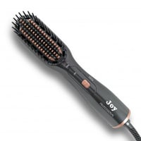 فرشاة تصفيف وتمليس شعر 3 في 1 من جوي - أسود