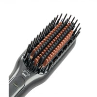 فرشاة تصفيف وتمليس شعر 3 في 1 من جوي - أسود