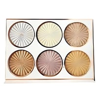 دفتر باليت 4 في 1 ظلال العيون + إضاءة + أحمر خدود...