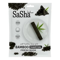 قناع الوجه بخلاصة الفحم من ساشا