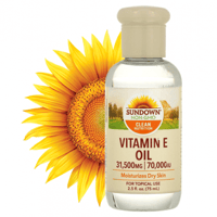 سن داون ناتشورالز زيت فيتامين اي للبشرة - 75مل