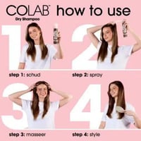 شامبو جاف بلوند كوريكتور من كولاب - 200مل