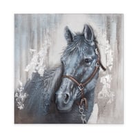 لوحة حائط عصرية كانفس برسم بارز مزودة بإطار خشبي م...