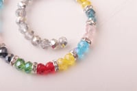 خرز كريستالي تريكواز - قطر 6ملم