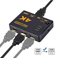 مقسم اتش دي ام اي مع ريموت HDMI Splitter Switcher...