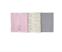 3 قطع قماش تجشؤ الاطفال لBunny ماركة Gerber