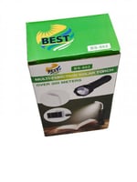 كشاف يدوي مع إضاءة كتاب تعمل بالطاقة الشمسية