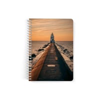 دفتر سلك A5 ورق مسطر 60 ورقة