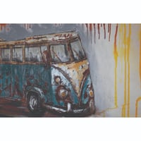 لوحة حائط عصرية كانفس برسم بارز مزودة بإطار خشبي م...