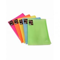 كلاس - ملف جيوب فسفوري ملون مشكل 10 جيب