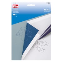 كربون ألماني أبيض و أزرق وسط 40*56 سم