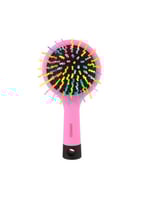 مشط شعر ومرآه - لون وردي