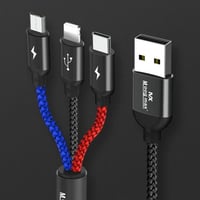 سلك شاحن متعدد قماش mx