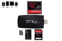 قارئ ذاكرة ميموري بـ 4 مداخل Card Reader