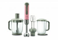 كوركماز ميا ميجا طقم خلاطه وردي/ كروم - A447