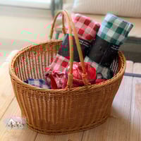 4461 سلة رحلات بشكل بيضاوي (مقاسين)