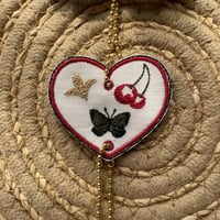 تطريز اسم على تعليقة سياره 3 قطع