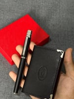 طقم رجالي قلم وبوك كارتير اسود