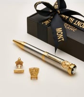 طقم مونت بلانك قلم و كبك