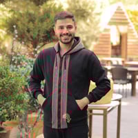 هودي رجالي شتوي بسحاب فاخر