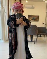 فروه شتويه للاطفال بالاسم مطرزه سدو