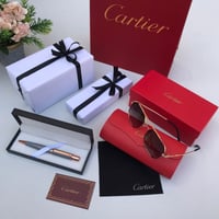 طقم قلم ونظاره كارتير مع التغليف