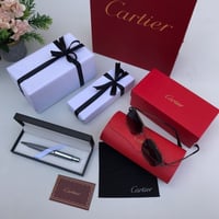 طقم قلم ونظاره كارتير مع التغليف