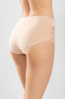 سروال قطن بخصر عالي مزين بالدانتيل من Baykar - 892...