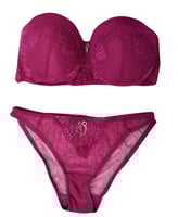 طقم قطعتين تغطية جزئية دانتيل من Yeni Inci - 50415...