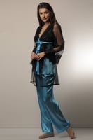 بيجامة كلاسيكية 3 قطع من Leydia - 5981P